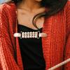 Chic Sweater Shawl Fasteners for Women - Fashionable Cardigan Accessory