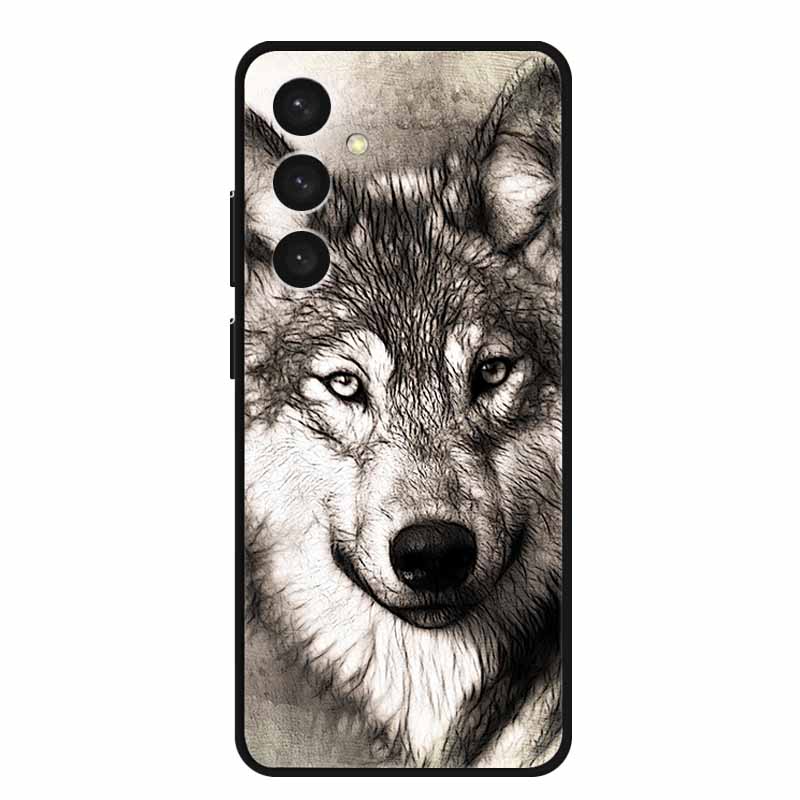 For Samsung S24 Plus Phone Case S24Plus Black Silicone Soft Back Cover Case For Samsung Galaxy S24 Plus Case S 24 Plus Funda Bag