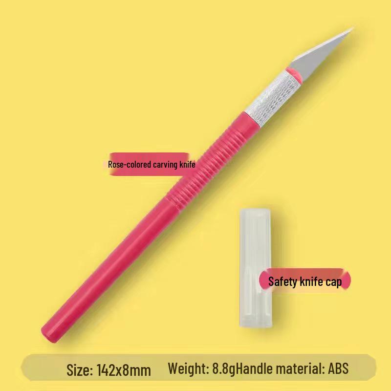 

Carving Knife Set: Craft Tools with 1 Blade for Rubber Stamp & Paper Cutting Model Handmade