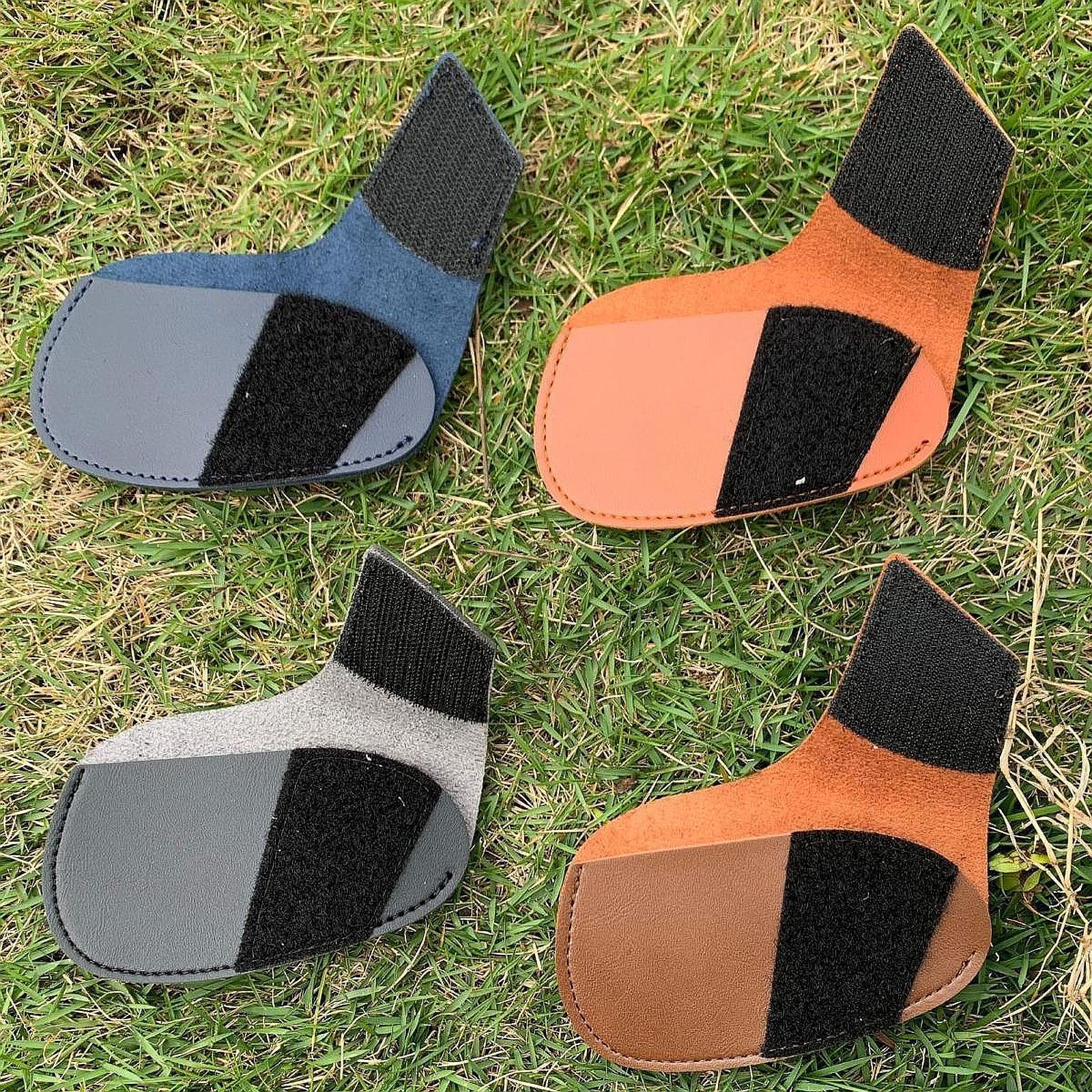 

4 шт. Чехлы для головки гольфа Чехол для паттера ПУ кожа Пыленепроницаемый Подходит для большинства чехлов для головки клюшки