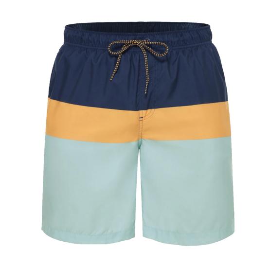 Men Shorts 3D Printing Design Elastic Waist Breathable Quick Dry Stretch Swim Trunks