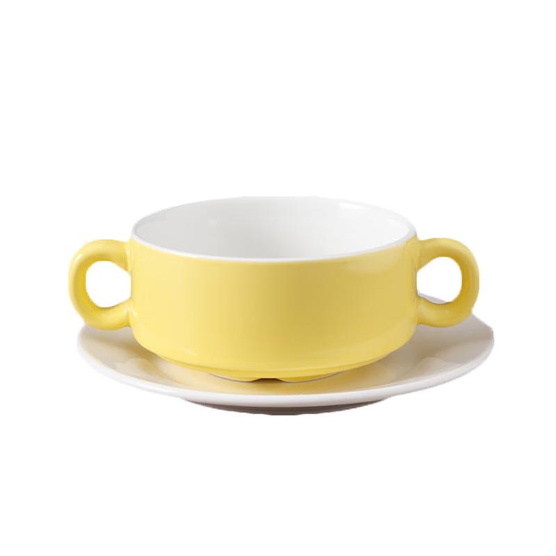 Homeglen Ceramic Stew Pot with Lid and Saucer