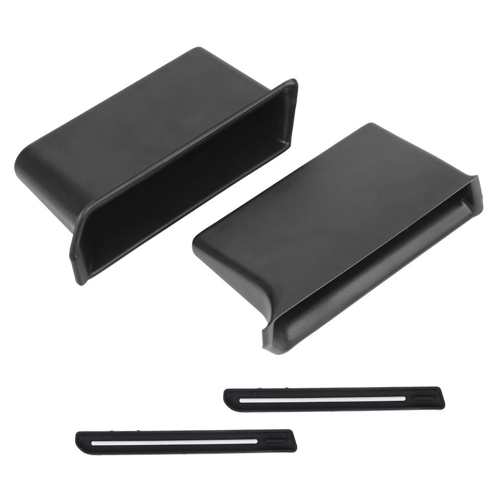 

Ящик для хранения на передней двери, аксессуары для салона автомобиля, контейнер для телефона, чехол с ручкой, карман для перчаток, органайзер чёрный