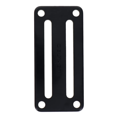 Sankyo Corporation DBLTACT D-Ring Mounting Bracket, 2-Hole, Black, DT-AD2-B