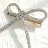 Rhinestone Bowknot Clips Crystal Accessories Fashion Brooch Pins  Girls
