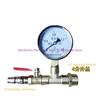 Pressure Test Suppress Manometry Pneumatic Gauge Valve Group Meter Tool Water Pipe Ppr Floor Heating Pipe Leak Test Tool
