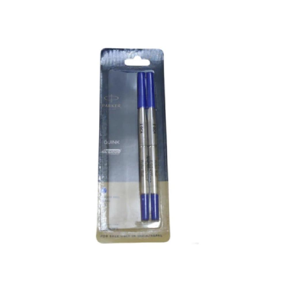 @ Parker Rollerball Refill Medium Nib Blue 20Gm Pack of 2 Zr-8059-60%Off