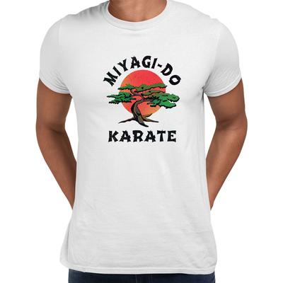 Karate Kid T-shirt MIYAGI DO Film Daniel Cobra Kai TV 80 Retro Gåva TEE UK Unisex T-shirt