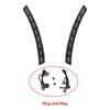 2PCS LED Side Maker Light For Honda CRV CR-V  2024 DRL Wheel Arch Turn Signal Lamp Daytime Running Light Car Accessories