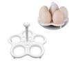 Egg Steamer Rack 5 Holes Food Grade Long Handle Multi-functional Plastic Health Pot Egg Cooking Tray Kitchen Tools