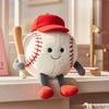 with Feet Ball-type Pendant Badminton Baseball Keychain Cute Children's Dolls  Birthday Gifts