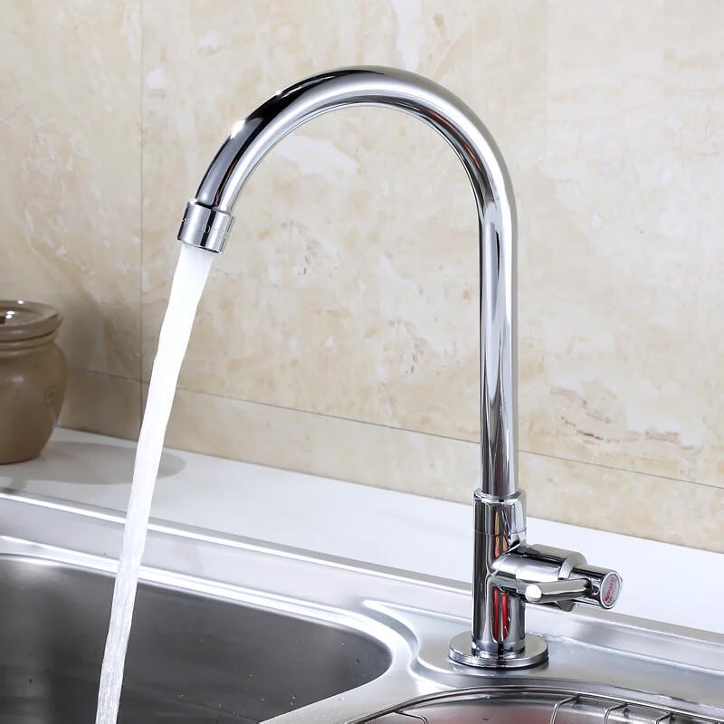 

TLXT Wall-Mounted Large Bend Kitchen Faucet