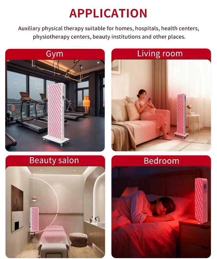 1000W LED Red Light Therapy Panel Sauna & Beauty Device