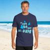 Jaws Da Dum Da Dum Blue Shark Fins Design T Shirt Summer Popular Tshirts 100 Cotton O Neck Plus Size 5xl Tees Short Sleeve