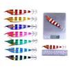 Round Belly Fishing Squid Jig Lures Jig Squid Fishing Lures Baits Freshwater Saltwater Fishing Jig Hard Octopuses Hook