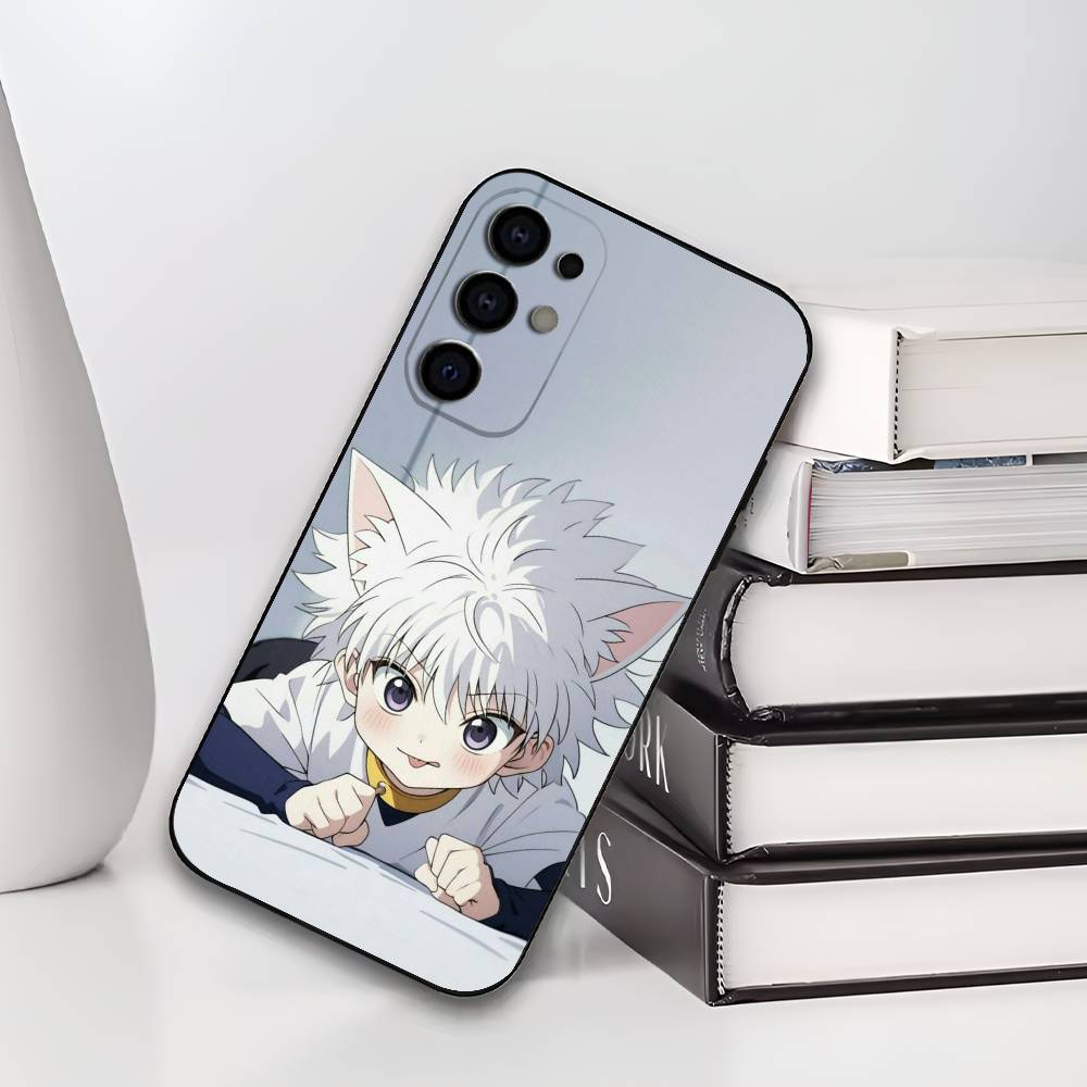 K-Killua Zoldyck H-Hunter X Hunter Phone Case For Samsung S25,S24,S21,S22,S23,S30,Ultra,S20,Plus,Fe,Lite,Soft Black Cover