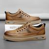 Fashion Luxury Men Genuine Leather Shoes Breathable Casual Dress Business Shoe Classic Antiskid Wear-Resistant Flat Designer Oxford Shoe