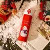1-5PCS 500ml Christmas Thermos Cup Stainless Steel Vacuum Water Bottle with Lid Elk Santa Thermos Cup Christmas Gift Christmas