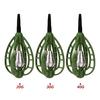 ABS Fishing Sinker Carp Fishing Feeder Fishing Bait Cage Fishing Lure Case Fishing Accessories
