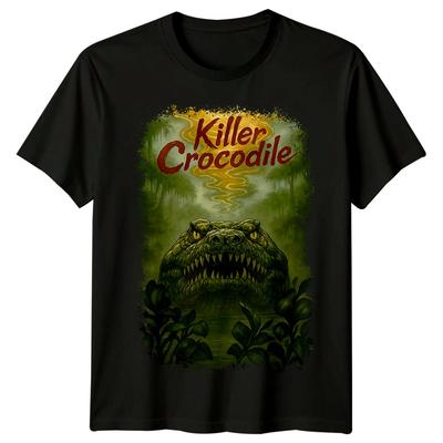 Killerkrokodil (1989) T-Shirt im Retro-80er-Jahre-Stil, inspiriert von Filmplakaten
