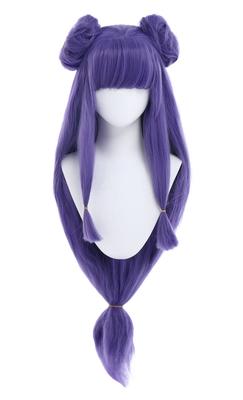 Miccostumes Wig, Anime Cosplay Wig, Long Bangs, Twin Tail, Natural, Slimming Face Effect, Cute, Party, Event