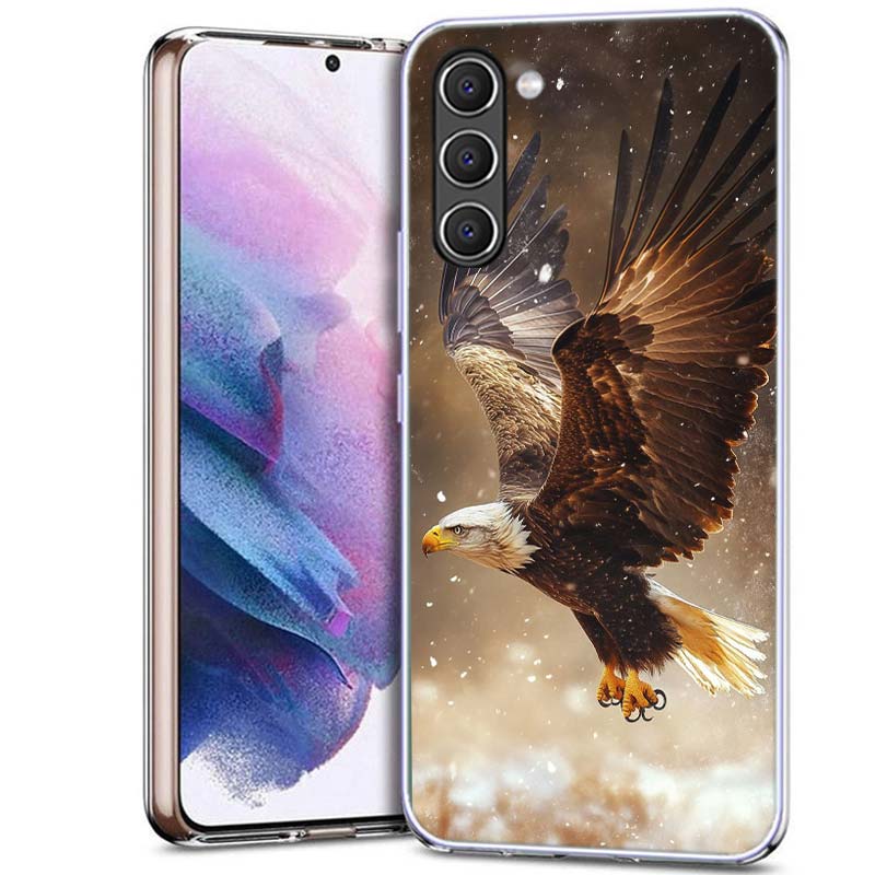 Soaring Eagle Hunting Phone Case for Samsung A54 A14 A24 A34 A17 A37 A57 A55 A35 A25 A15 A13 A23 A33 A53 A07 A05S A04S A03 A73 G