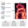 Anime  3D Dragon Ball Print Blanket Multifunctional Cover Blanket Soft Flannel Blanket Gift Blanket for Home Outdoor Leisure