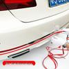 Chrome Red Sport Car Universal Anti-collision Trim Strip for Windows, Body, and Door Edges