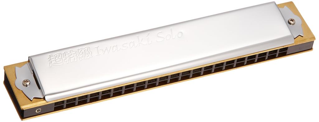 Tombo Double Tone Harmonica C Key Super Special Grade Iwasaki Solo 21 Holes 1921S