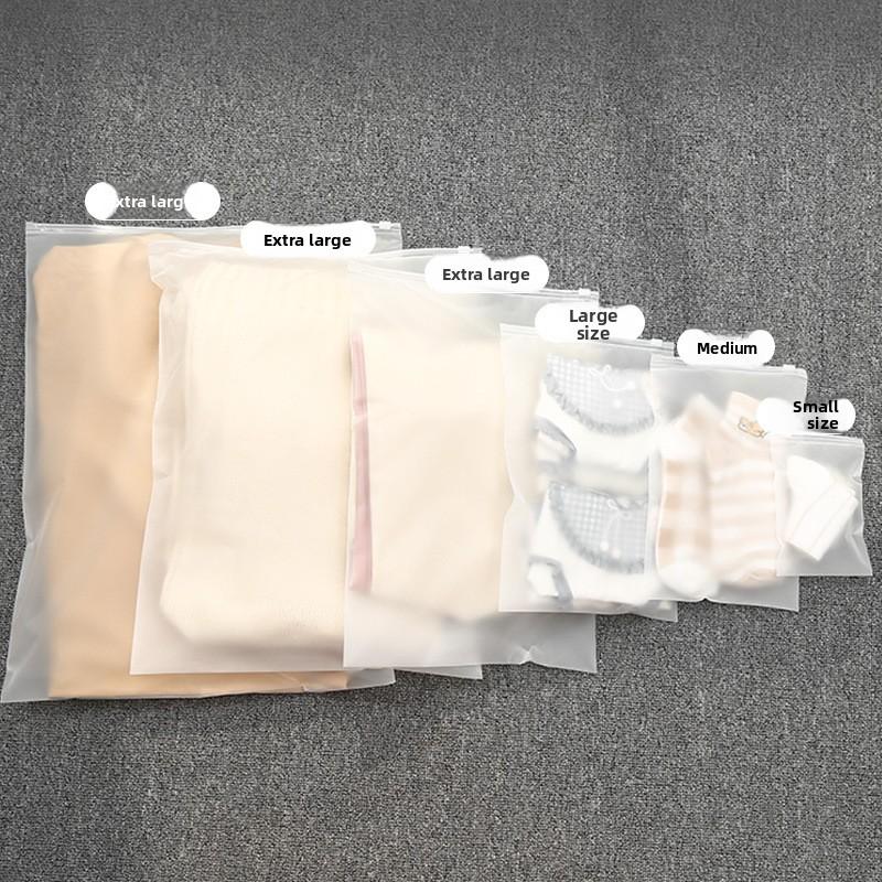 Travel Storage Bags, Transparent Dust-proof Underwear, Suitcases, Self-sealing Bags for Clothes, and Separate Bags for Travel Shoes