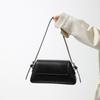 Small square bag new autumn generous high-end texture armpit bag simple casual trendy girl bag