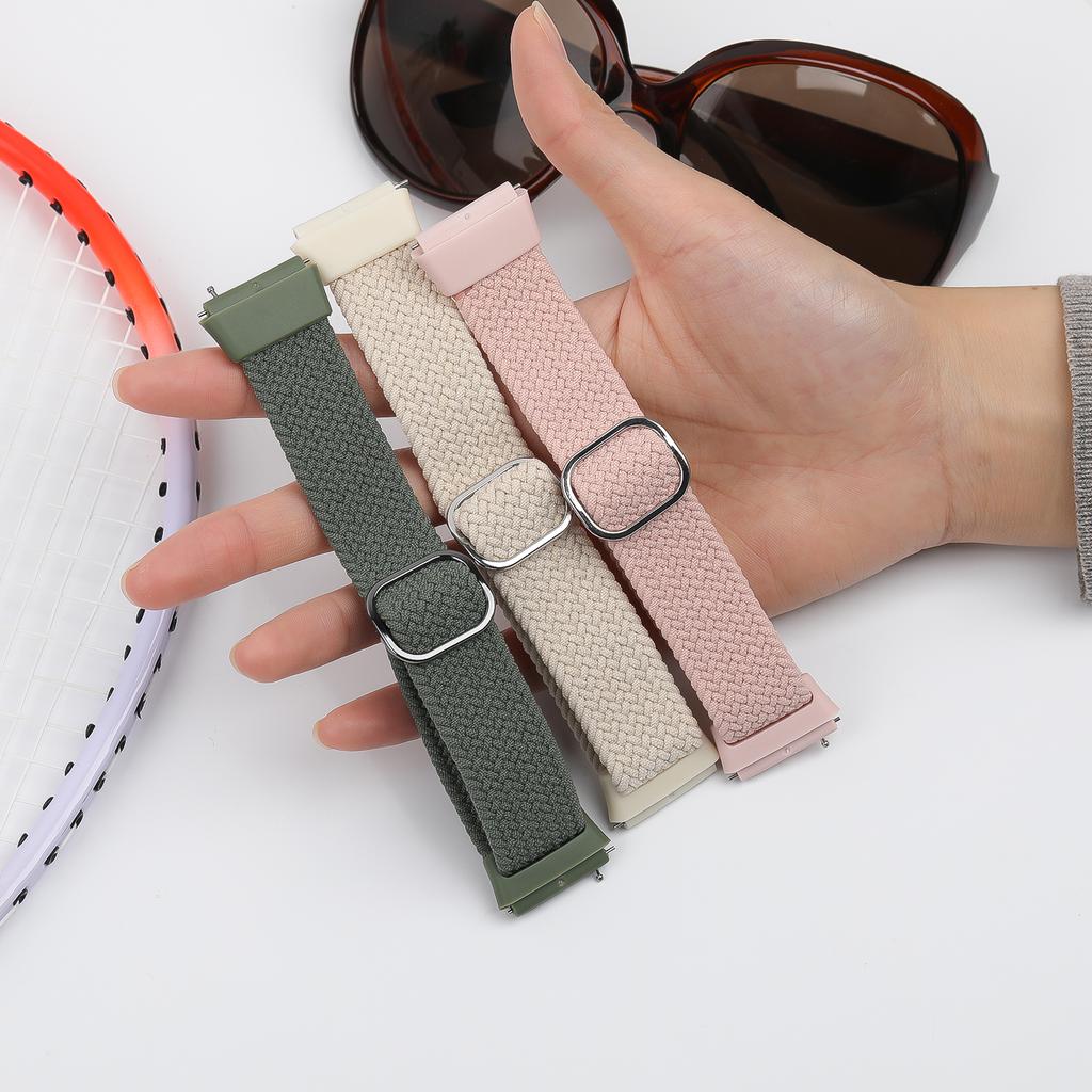 Geflochtene Solo-Schlaufe für Xiaomi Redmi Watch 3 active Armbänder Zubehör Sport Nylon Atmungsaktiv Ersatz Correa Redmi 3 Lite Band