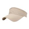 Lightweight Sun Hat Sweat-absorbent Hat Empty Top Sun Hat with Curved Brim Sweat-absorbent Outdoor Sports Cap for Tennis