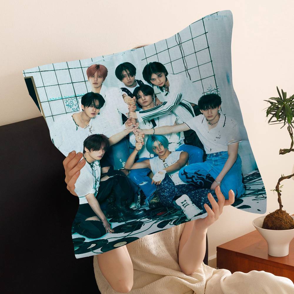 Kpop SStray KKids Personalized Pillow Cover Kids Bedroom Wild Party Decor Pillowcase kid Birthday shower Gift