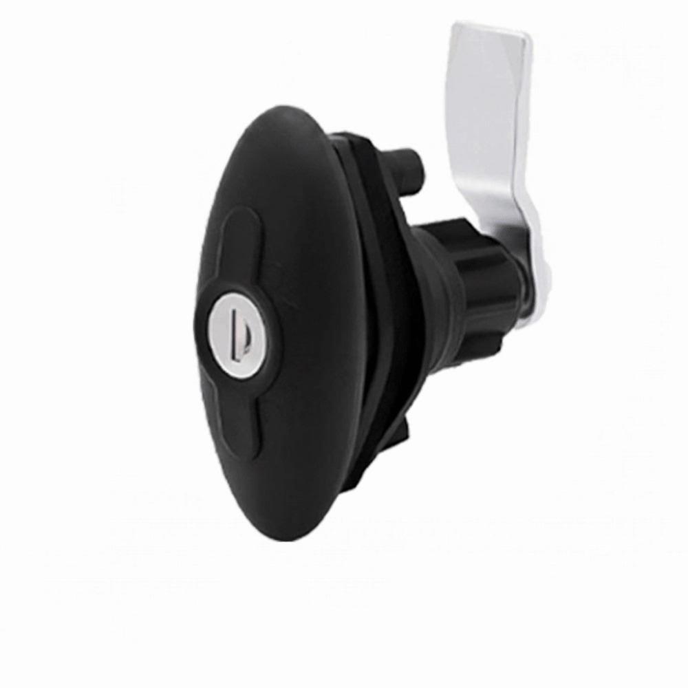 

Ellipse Model Caravan Furniture Locks Black Color Motorhome Door Lock RV Cabin Style A