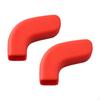 2 Pieces Front Tow Hook Covers Anti Scratch Portable Exterior Accessories Practical Easy To Install