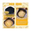 Air Fryer 100 Pcs Round Paper Liners Disposable for 5 To 8 Qt Basket, 7.9 Inch Non-Stick Oil-Proof Parchment Paper
