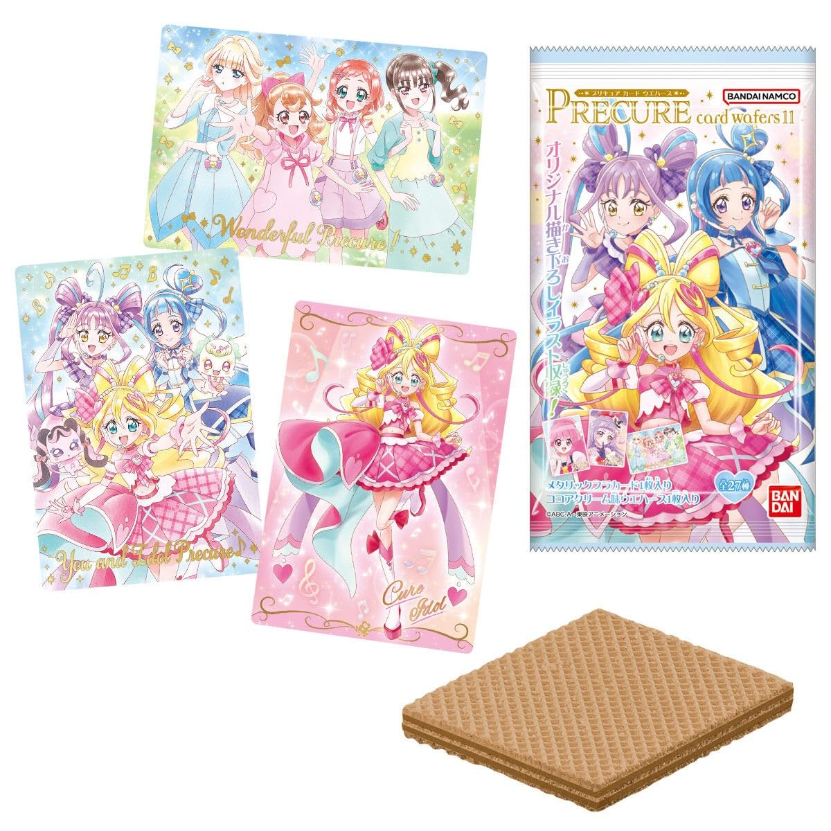 

Вафельные карточки PreCure 11 Коробка 20 штук (Конфеты-игрушки)