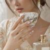 Lace Design Nail Stickers Stripe Pattern Nail Art Stickers Transfer Paper  Nail Decoration
