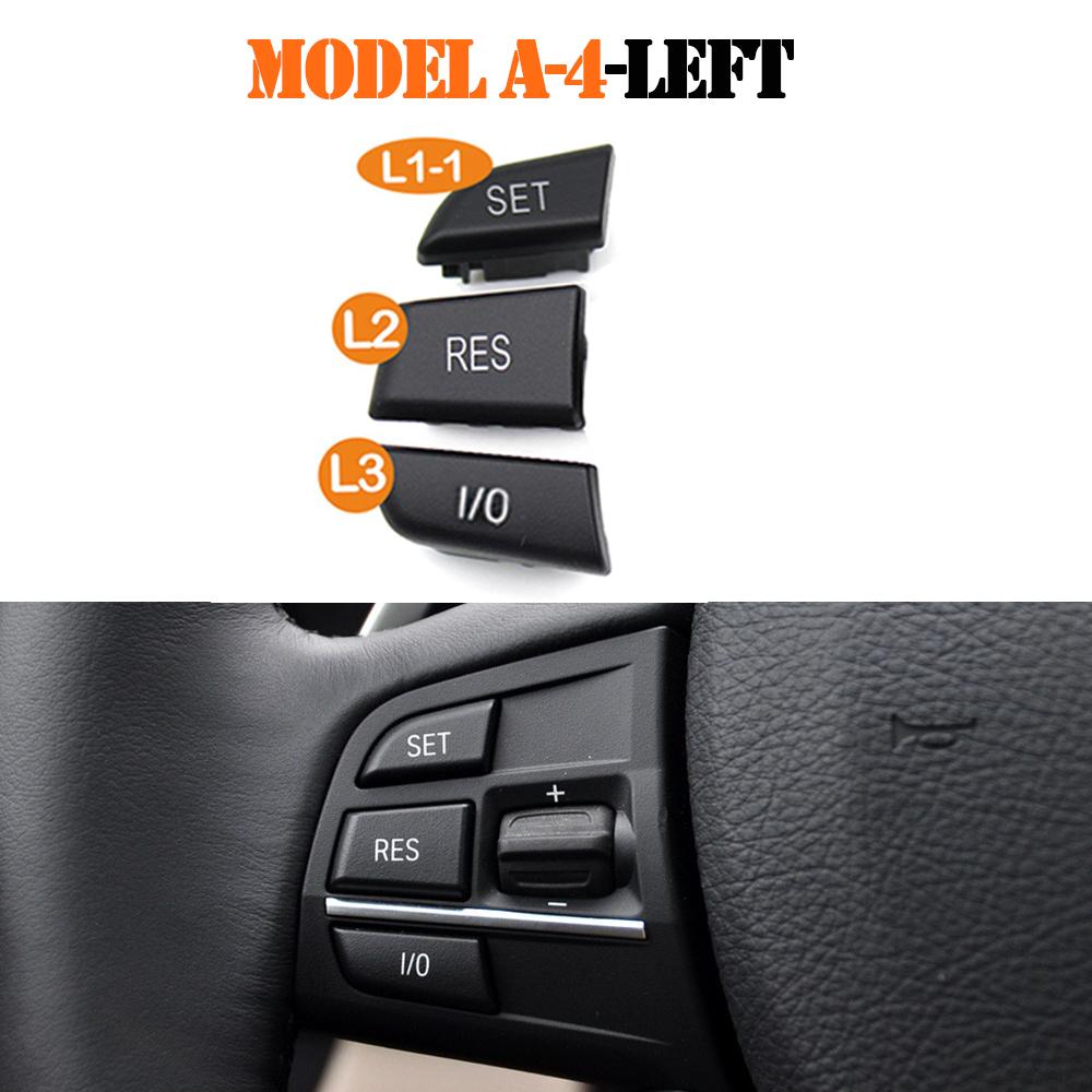 Car Steering Wheel Control Switch Buttons For 1 3 4 5 6 7 X3 X5 Series F20 F30 F34 F36 F10 F11 F07 F12 F01 F02 F15 F16 F25 F26