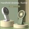Cooling Electric Fan 3 Wind Speed Portable Pocket Fan For Travel Indoor Outdoor Usb Desktop Rechargeable Handheld Fan with Hook