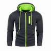 New Autumn and Winter Men's Casual Cardigan Hooded Sweatshirt Teen Men's Jacket