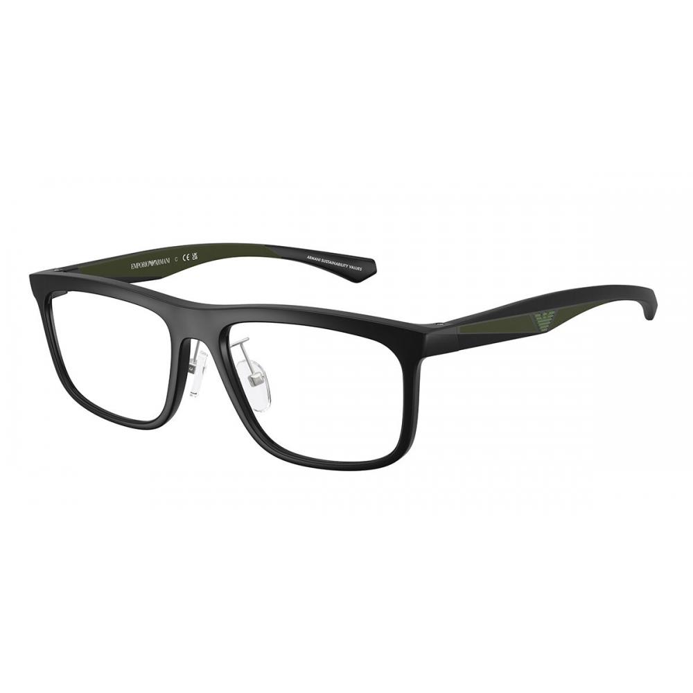 Armani Asian Fit Eyeglasses Online Buy Giorgio Armani Matte Black