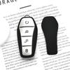 TPU Leather Auto Shell Keyless Car Key Cover Case Holder Protector Accessories for BYD Qin PLUS Song Pro MAX Yuan Han Ev Tang Dm Dolphin E2
