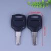 Pair of Disc Detainer Lock Key Blank; DMS Motorbike Storage Trunk Embryo Locksmith Tool Parts