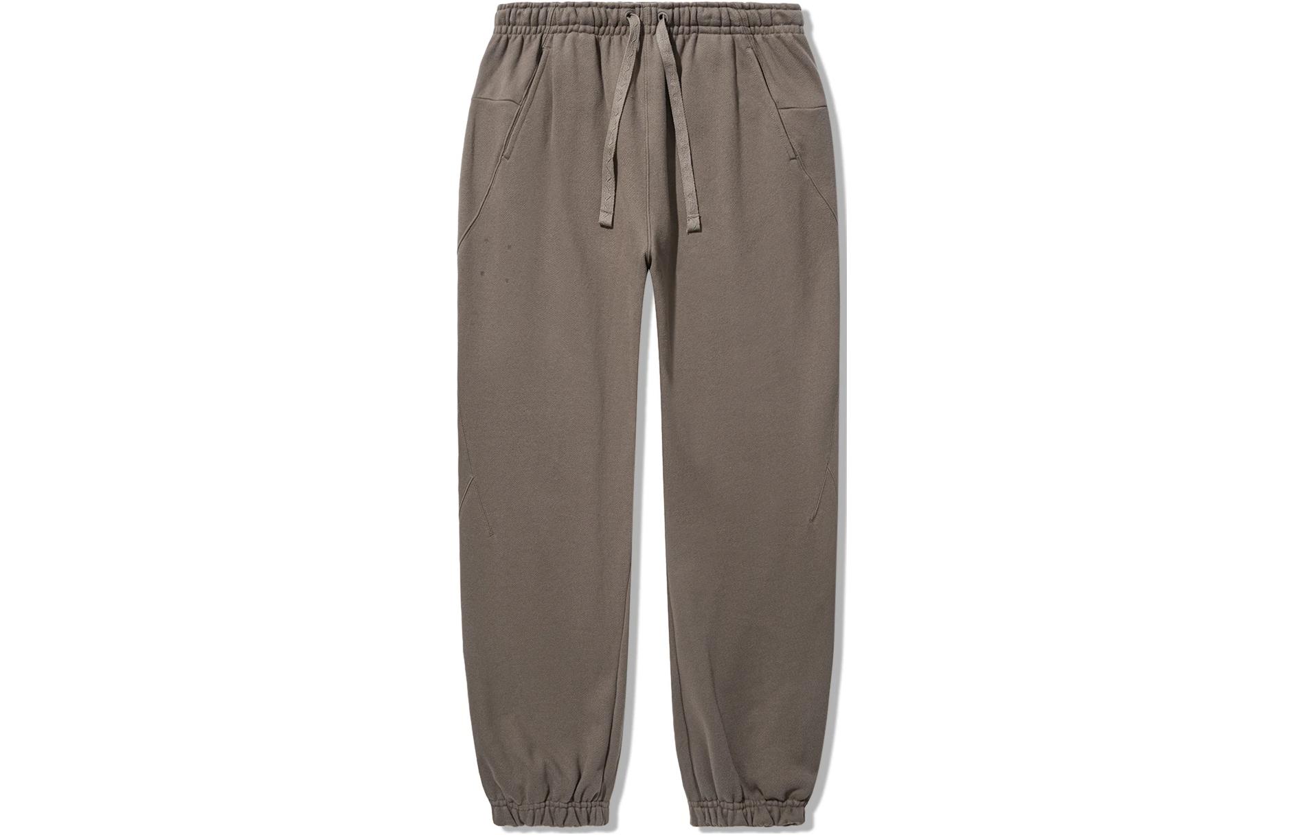 Li Ning Vital Knitted Sweatpants Men s Mushroom Umber AKLTD97-5 XXL