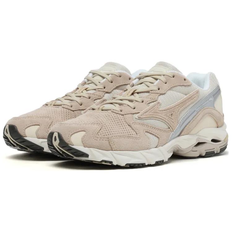 Mizuno Wave Rider 10 Comfortable Versatile Non-Slip Durable Low-Top Running Shoes Unisex Running Shoes Brown D1GA227705