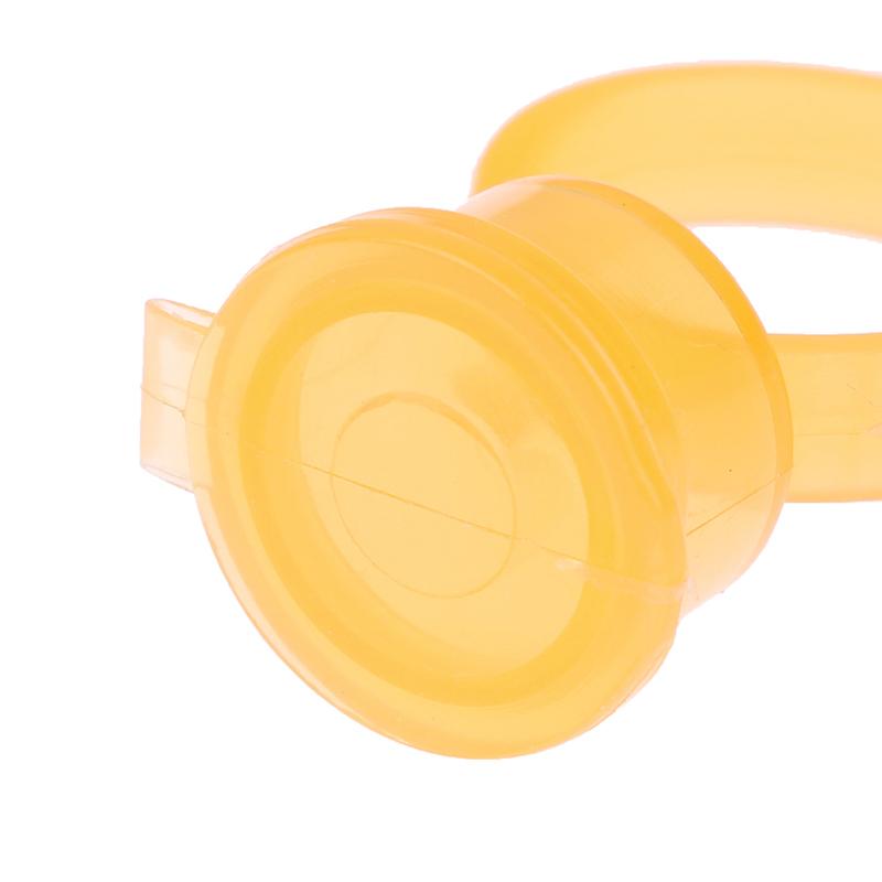 50Pcs Tattoo Pigment Ink Ring Cup Holder With Lid Cover Cap For Microblading