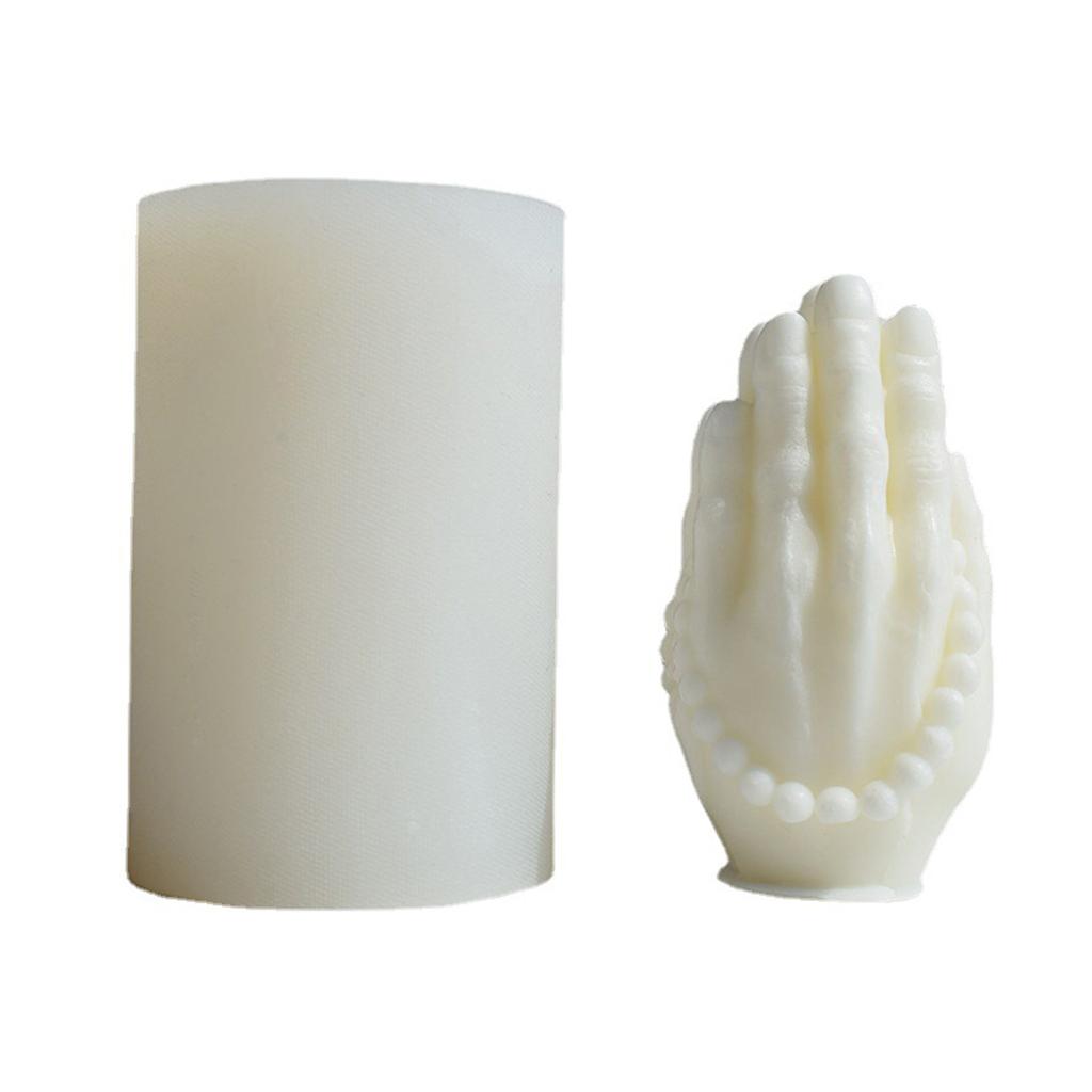 DIY Casting Mold Cylinder Candle Mold, Cylinder Silicone Crafts Mould, 3D Geometric Candle Mold Candle Decorations Tools