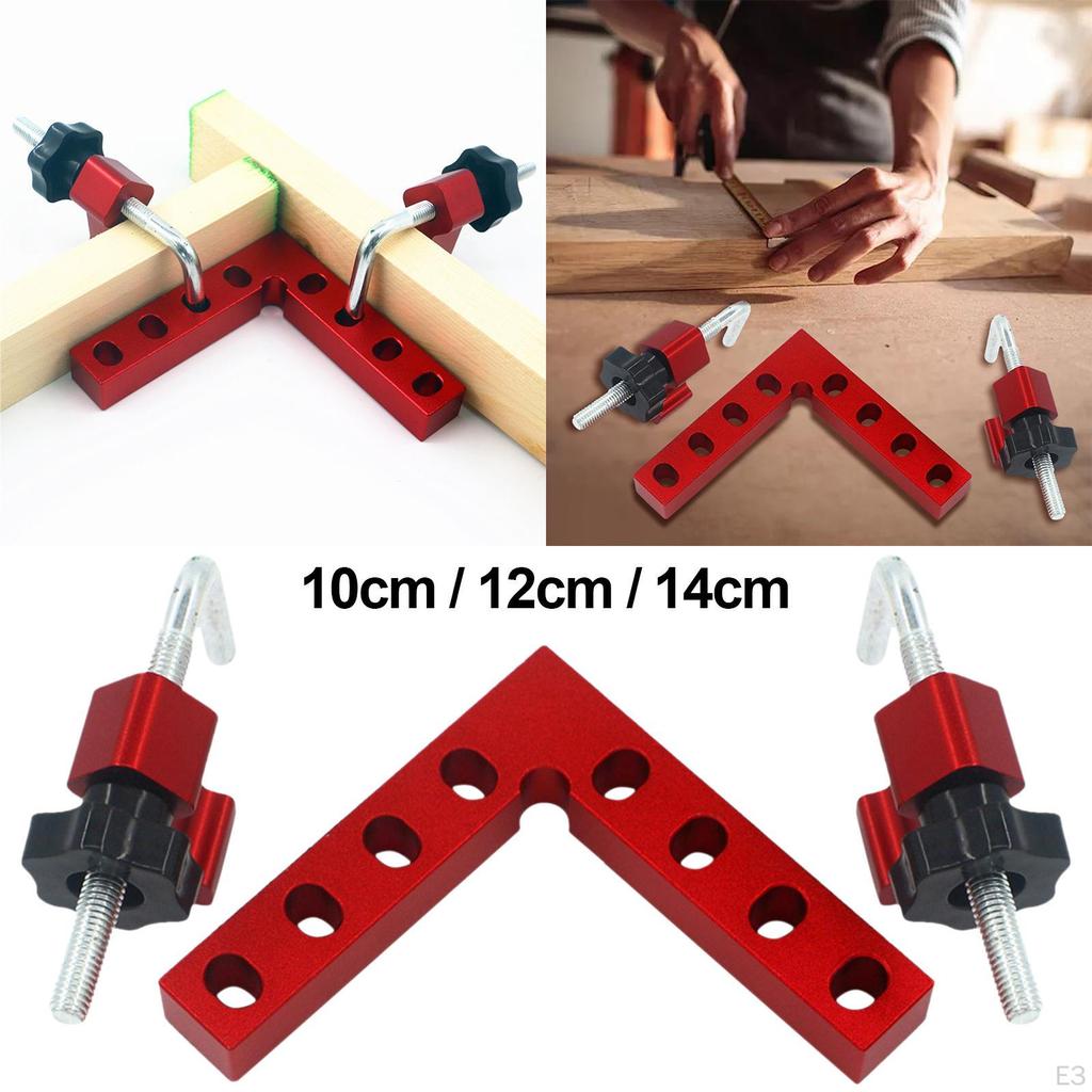 Clamp, DIY Measuring Square Ruler Corner Clamps Clamping 90 Degree Angles Clamp for